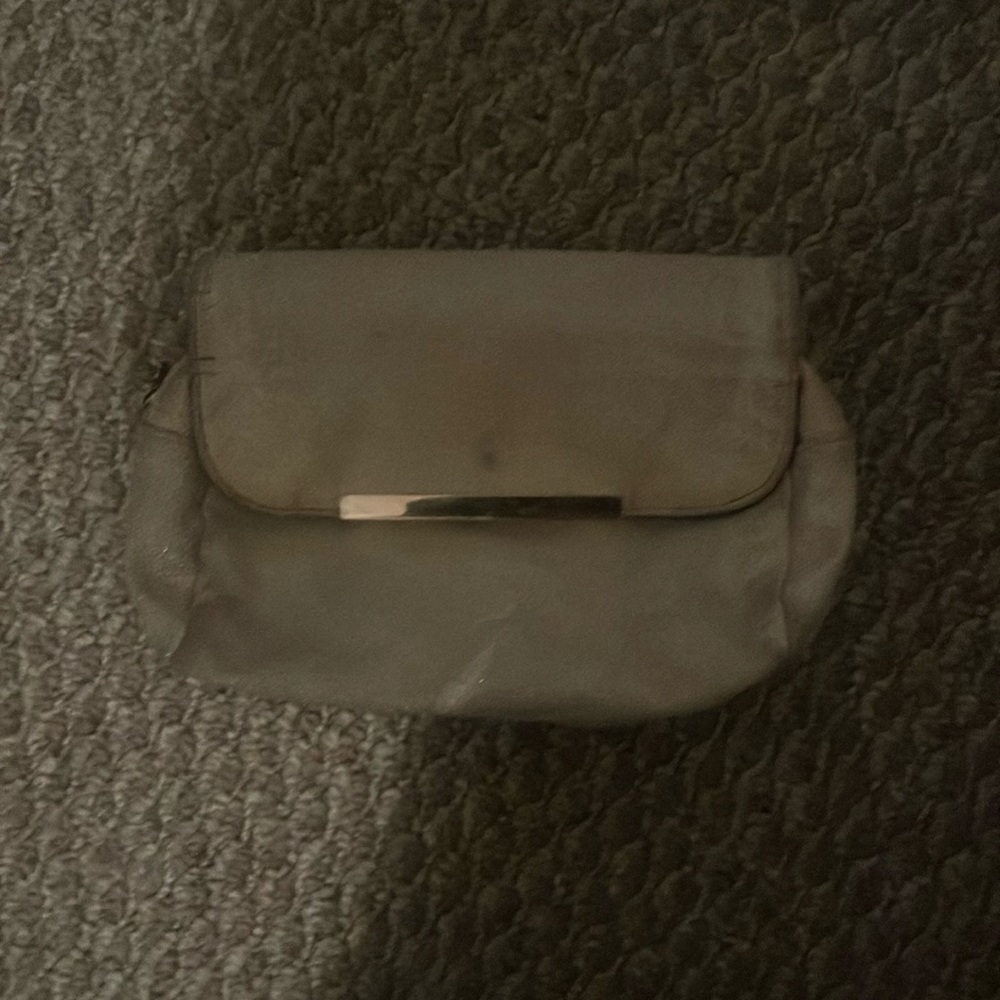 Ulta Pearl and Gold Make Up Bag